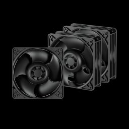ARCTIC S12038-4K -120mm-es ventilátor (3-Pack) - kettős golyóscsapágyas - max 4000 RPM - PWM szabályozott