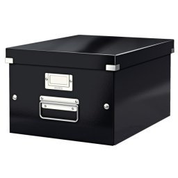 LEITZ univerzális Click&Store doboz, M méret (A4), fekete