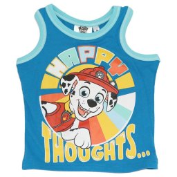 Mancs Őrjárat Happy Thoughts Blue gyerek rövid póló, felső 5 év / 110 cm
