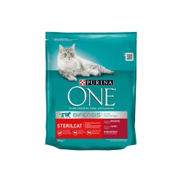 ONE STERILCAT Marhában és búzában gazdag száraz macskaeledel 800g