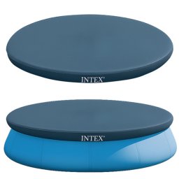Intex 28022 medence takaró 366 cm-es Easy Set medencékhez, sötétkék