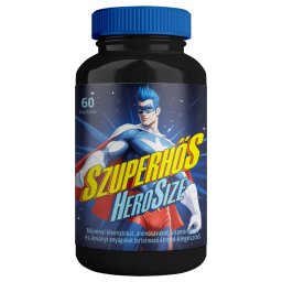 Szuperhős Hero Size - étrend-kiegészítő kapszula férfiaknak (60 db)