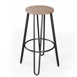 Blumfeldt 1 db. Hamilton bisztró szék Ø33 cm Fa acélkeret (GDM20-M508-30)