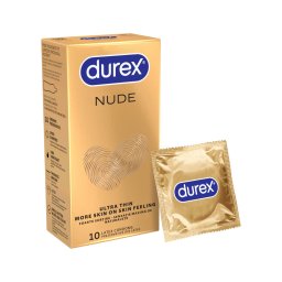 Durex Nude - vékony óvszer (10db)