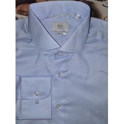 Eterna 1863 slim fit kék ing, 40