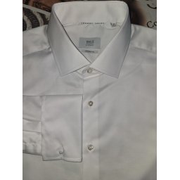 Eterna 1863 modern fit fehér mandzsettás ing, 42