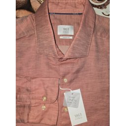 Eterna 1863 modern fit rozsdabarna hosszú ujjú ing, 46