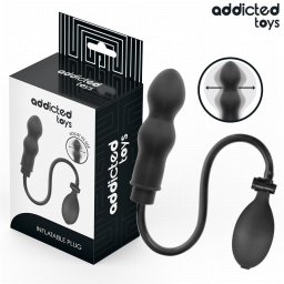 Addicted Toys Anál plug Felfújható, P-pont stimuláló Szilikon