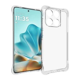 Szilikon telefonvédő (ütésállóság, légpárnás sarok) ÁTLÁTSZÓ Motorola Edge 60 Fusion 5G (XT2503-4)