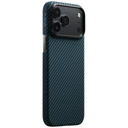 Pitaka Ultra-Slim MagSafe Apple iPhone 17 Pro Max hátlap tok, fekete-kék