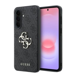Guess PU 4G Metal Logo Samsung Galaxy A37 tok, szürke