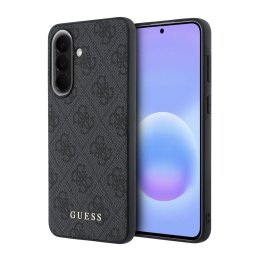 Guess PU 4G Metal Classic Logo Samsung Galaxy A57 tok, szürke