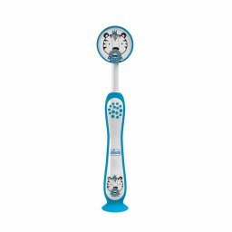Chicco Fogkefe 3-6 év tejfogakhoz tapadókorongos védőkupakkal