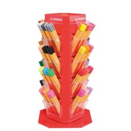 STABILO Tűfilc display feltöltési csomag, 0,4 mm, STABILO "Point 88"