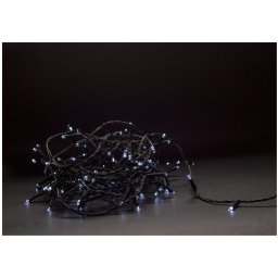 Entac Karácsonyi IP44 120 LED Füzér CW 9m Távirányítóval