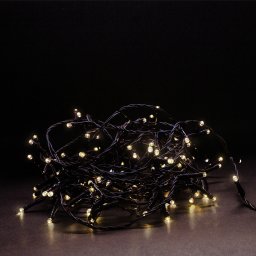 Entac Karácsonyi IP44 240 LED Sorolható Füzér WW 24m szett adapterrel