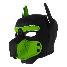 Enjoy Puppy Hood - fekete-zld pupills maszk