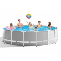 Intex medence Prism Frame Pool 457x122cm 3,8m3/h papírszűrővel #26726