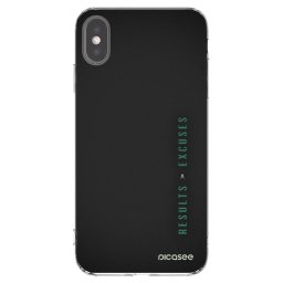 Átlátszó szilikon tok az alábbi mobiltelefonokra Apple iPhone XS Max - Results x Excuses