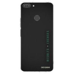 Átlátszó szilikon tok az alábbi mobiltelefonokra Huawei P Smart - Results x Excuses