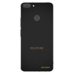 Átlátszó szilikon tok az alábbi mobiltelefonokra Huawei P Smart - Discipline