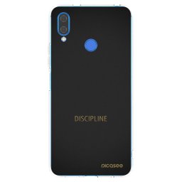 Átlátszó szilikon tok az alábbi mobiltelefonokra Huawei Nova 3 - Discipline
