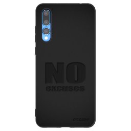 Fekete szilikon tok az alábbi mobiltelefonokra Huawei P20 Pro - No Excuses