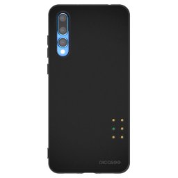 Fekete szilikon tok az alábbi mobiltelefonokra Huawei P20 Pro - Pulse