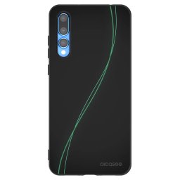 Fekete szilikon tok az alábbi mobiltelefonokra Huawei P20 Pro - Be Different
