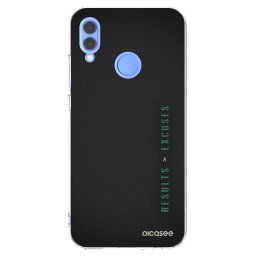 Átlátszó szilikon tok az alábbi mobiltelefonokra Huawei P Smart 2019 - Results x Excuses