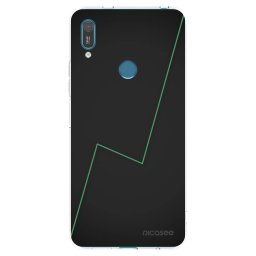 Átlátszó szilikon tok az alábbi mobiltelefonokra Huawei Y7 2019 - Consistency