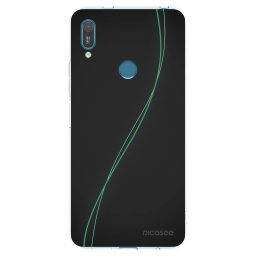 Átlátszó szilikon tok az alábbi mobiltelefonokra Huawei Y7 2019 - Be Different