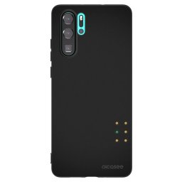 Fekete szilikon tok az alábbi mobiltelefonokra Huawei P30 Pro - Pulse
