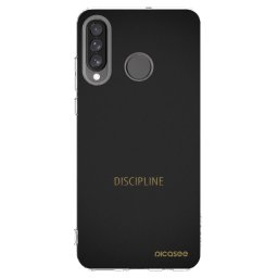 Átlátszó szilikon tok az alábbi mobiltelefonokra Huawei P30 Lite - Discipline