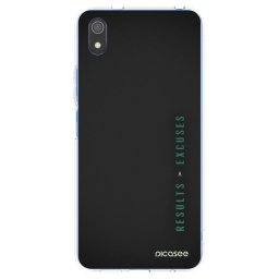 Átlátszó szilikon tok az alábbi mobiltelefonokra Xiaomi Redmi 7A - Results x Excuses