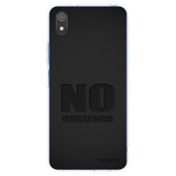 Átlátszó szilikon tok az alábbi mobiltelefonokra Xiaomi Redmi 7A - No Excuses
