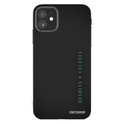 Átlátszó szilikon tok az alábbi mobiltelefonokra Apple iPhone 11 - Results x Excuses