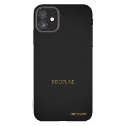 Átlátszó szilikon tok az alábbi mobiltelefonokra Apple iPhone 11 - Discipline