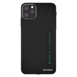 Átlátszó szilikon tok az alábbi mobiltelefonokra Apple iPhone 11 Pro Max - Results x Excuses