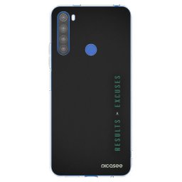 Átlátszó szilikon tok az alábbi mobiltelefonokra Xiaomi Redmi Note 8T - Results x Excuses