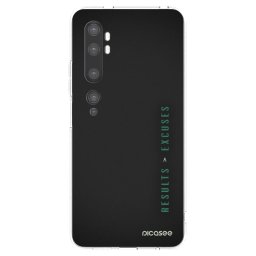 Átlátszó szilikon tok az alábbi mobiltelefonokra Xiaomi Mi Note 10 (Pro) - Results x Excuses