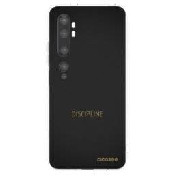 Átlátszó szilikon tok az alábbi mobiltelefonokra Xiaomi Mi Note 10 (Pro) - Discipline
