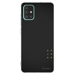 Átlátszó szilikon tok az alábbi mobiltelefonokra Samsung Galaxy A51 A515F - Pulse