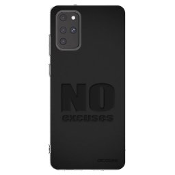 Átlátszó szilikon tok az alábbi mobiltelefonokra Samsung Galaxy S20+ G985F - No Excuses