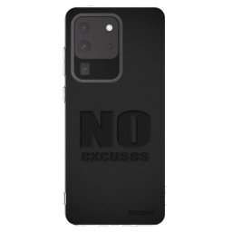 Átlátszó szilikon tok az alábbi mobiltelefonokra Samsung Galaxy S20 Ultra 5G G988F - No Excuses
