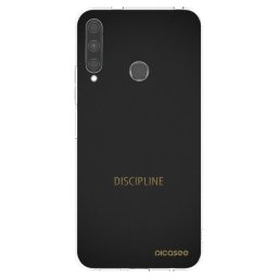 Átlátszó szilikon tok az alábbi mobiltelefonokra Huawei P40 Lite E - Discipline