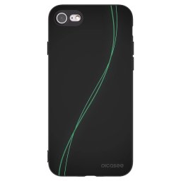 Fekete szilikon tok az alábbi mobiltelefonokra Apple iPhone SE 2020 - Be Different