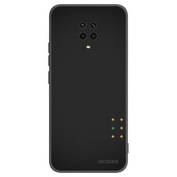 Fekete szilikon tok az alábbi mobiltelefonokra Xiaomi Redmi Note 9 Pro - Pulse