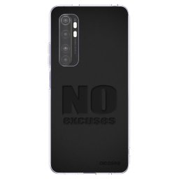 Átlátszó szilikon tok az alábbi mobiltelefonokra Xiaomi Mi Note 10 Lite - No Excuses