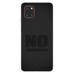 Átlátszó szilikon tok az alábbi mobiltelefonokra Samsung Galaxy Note 10 Lite N770F - No Excuses